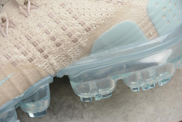 Nike Air VaporMax Flyknit 2.0 Particle Beige/Smokey Mauve  womens 942843-203