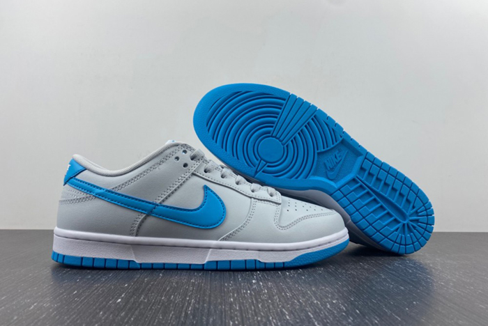Nike Dunk Low Retro Pure Platinum Blue Lightning  DV0831-001