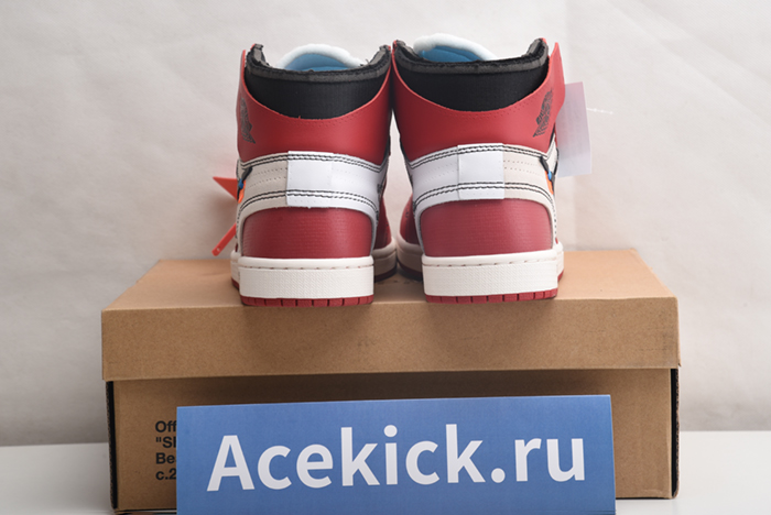 Off-White  Air Jordan 1 Retro Chicago The Ten AA3834-101
