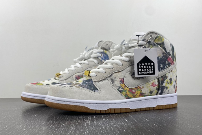 Sup x Nike SB Dunk High  Rammellzee FD8779-100