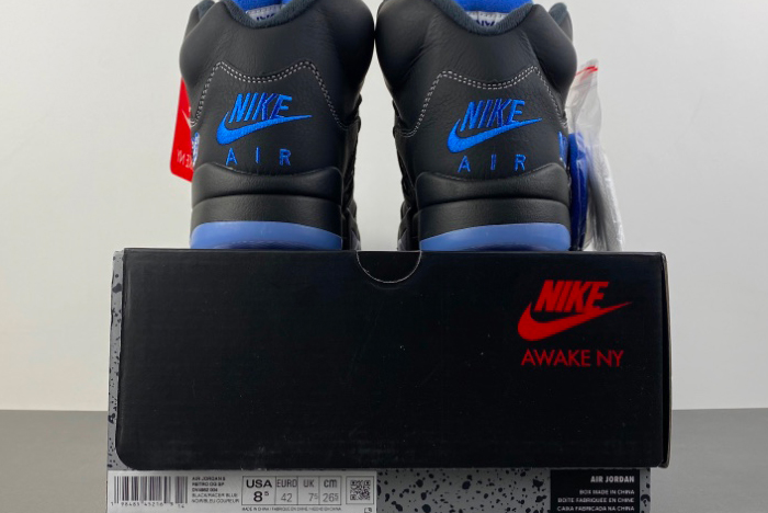 Awake NY x Air Jordan 5  Racer Blue DV4982-004
