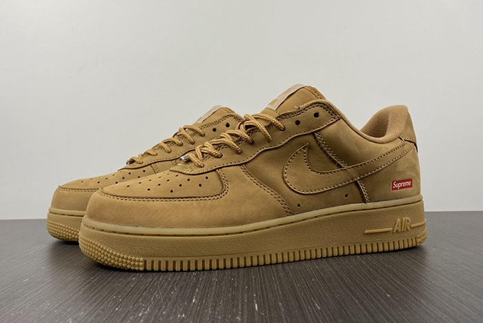 SUP REME X NIKE AIR FORCE 1 LOW SP WHEAT'  DN1555-200