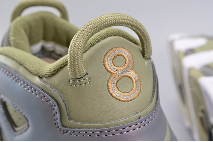 Nike Air More Uptempo "Iridescent" Dark Stucco/White 917593-001