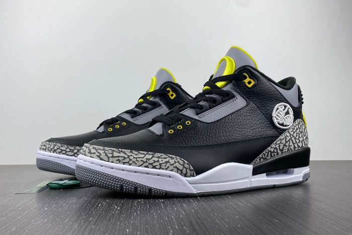 AIR JORDAN 3 RETRO 'OREGON PIT CREW'  H011-MNJDLS-5