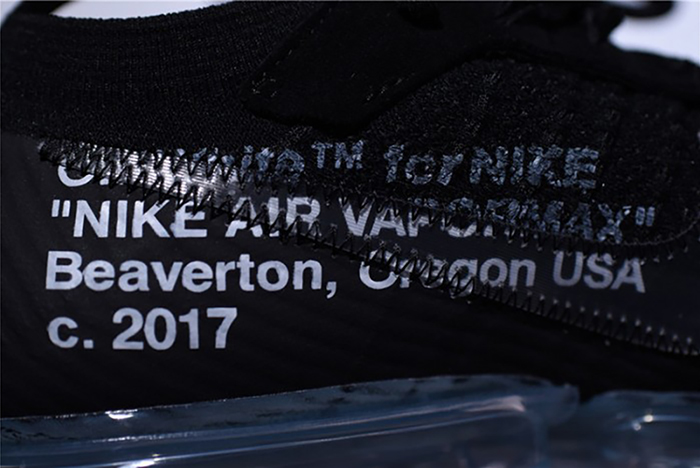 Off-White  x Nike Air VaporMax FK Black AA3831-002