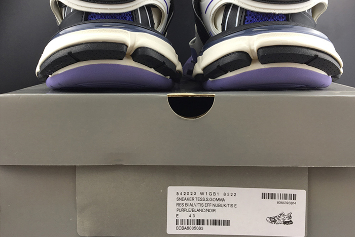 BALENCIAGA TRACK PURPLE WHITE GREY 542023 W1GB1 8322