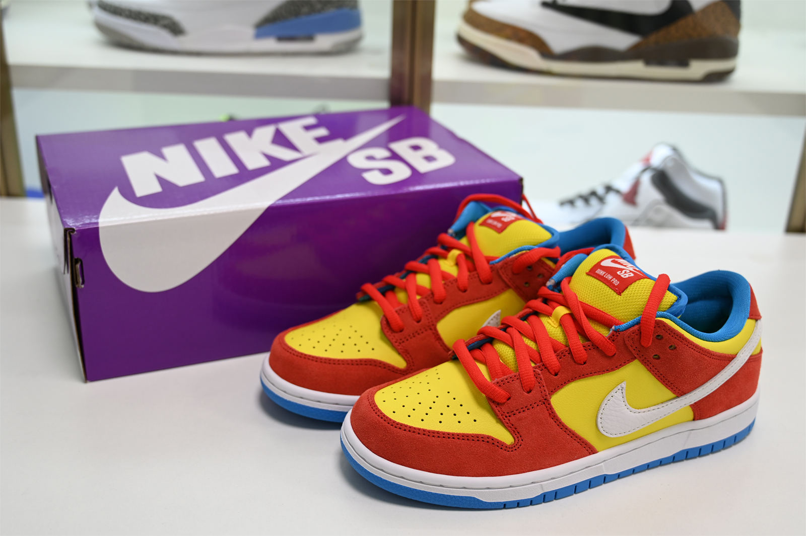 Nike SB Dunk Low “Bart Simpson” BQ6817-602
