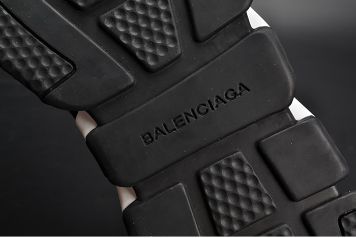 Balenciaga Stretch Mesh High Top Sneaker Black White 454485 W05G0