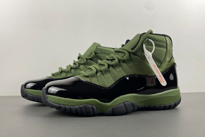 Air Jordan 11 navy green CT8012-300