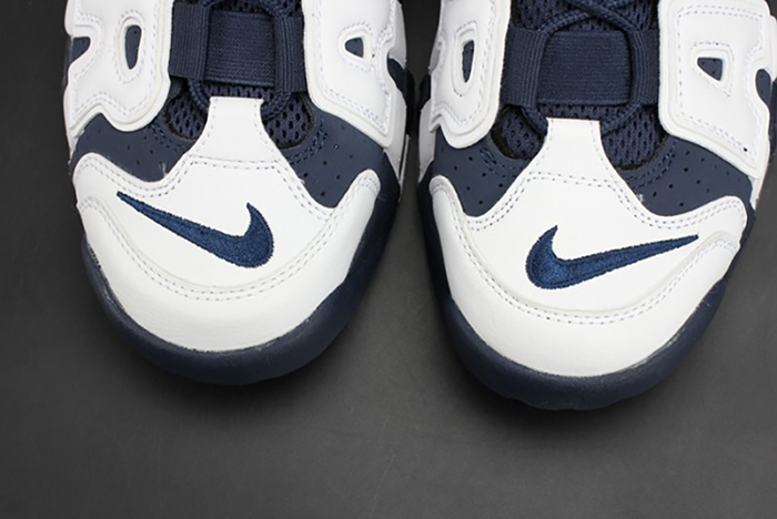 Nike Air More Uptempo "Olympic" White/Midnight Navy mens 414962-104