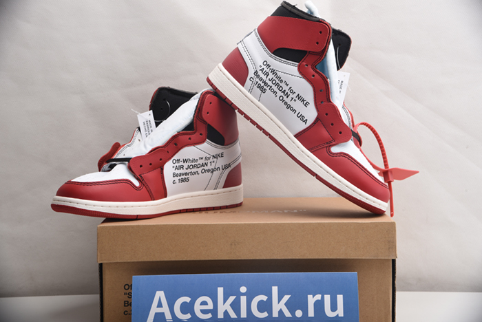 Off-White  Air Jordan 1 Retro Chicago The Ten AA3834-101