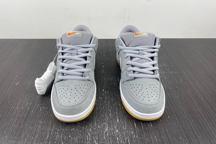 Nike SB Dunk Low Pro ISO Orange Label Wolf Grey Gum DV5464-001