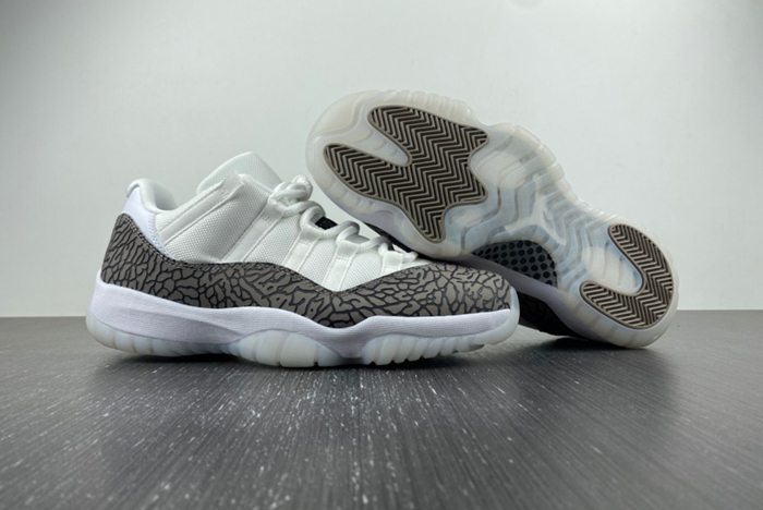 Air Jordan 11 Low Black Elephant AV2187-140