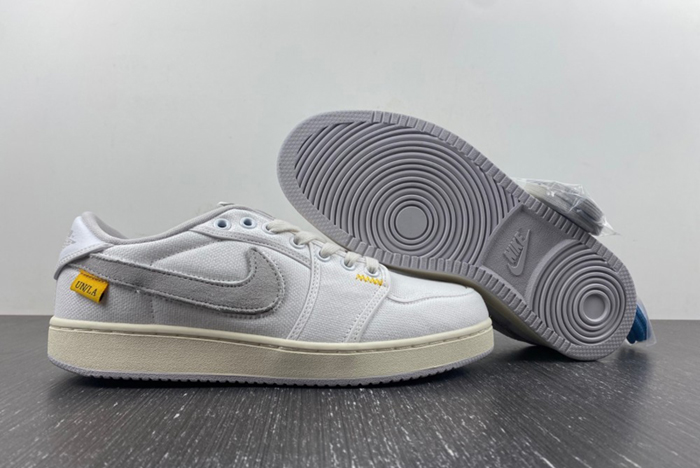 Jordan 1 Retro AJKO Low SP Union White Canvas  DO8912-101