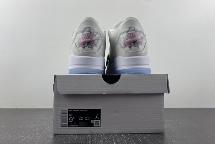 Air Jordan 3 WHITE FN0344-666