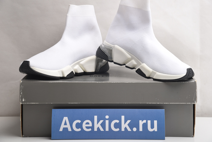 BALENCIAGA SPEED TRAINER WHITE 6273