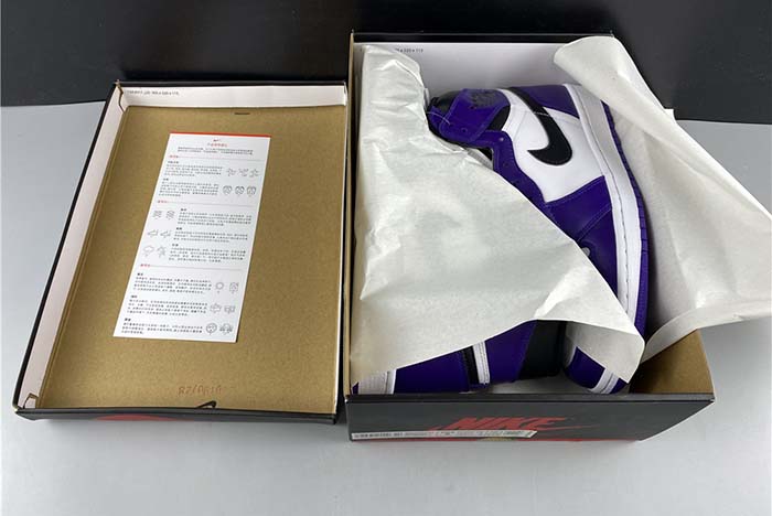 Air Jordan 1 Court Purple OG 555088-500
