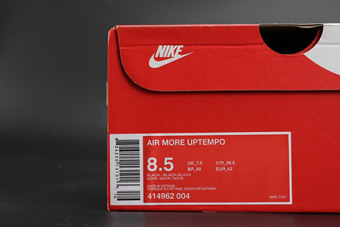 Nike Air More Uptempo "Gym Red" mens 414962-100