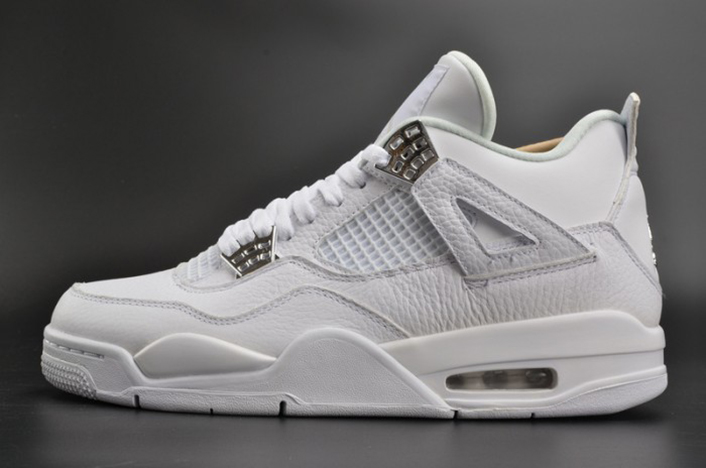 Air Jordan 4 Retro Pure Money white mens 308497-100