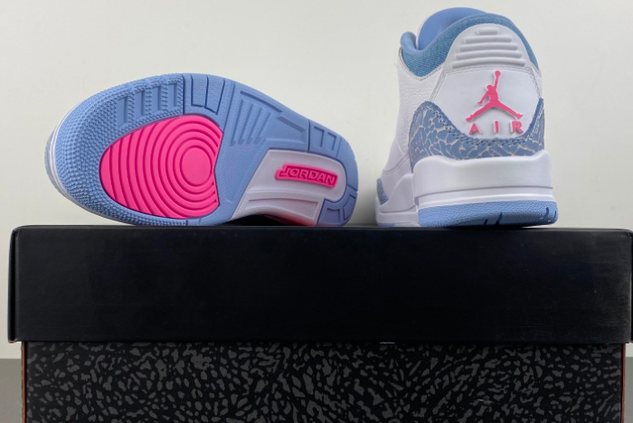 Jordan 3 Retro White Cobalt Bliss (GS) - HQ0784-101