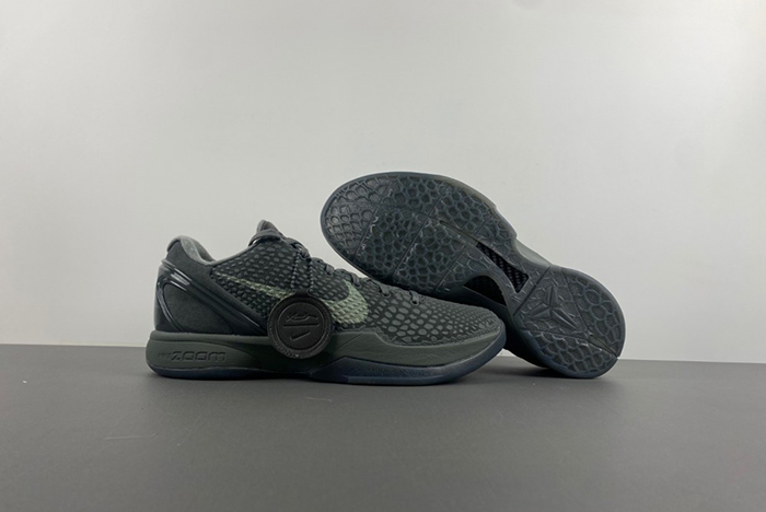 Nike Kobe 6 Black Mamba Collection Fade to Black 869457-007