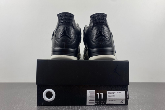 Jordan 4 Retro Pony Hair Black Men