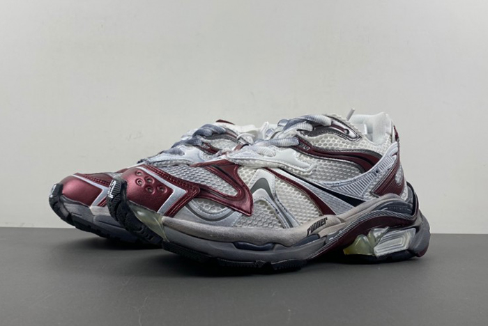 Balenciaga 7.5-2 gray wine red 779066 W3RBXP 0312