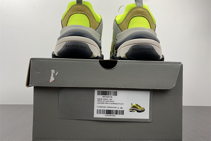 Balenciaga 1.0 Triple S Clear sole 524039 W09O3 1801