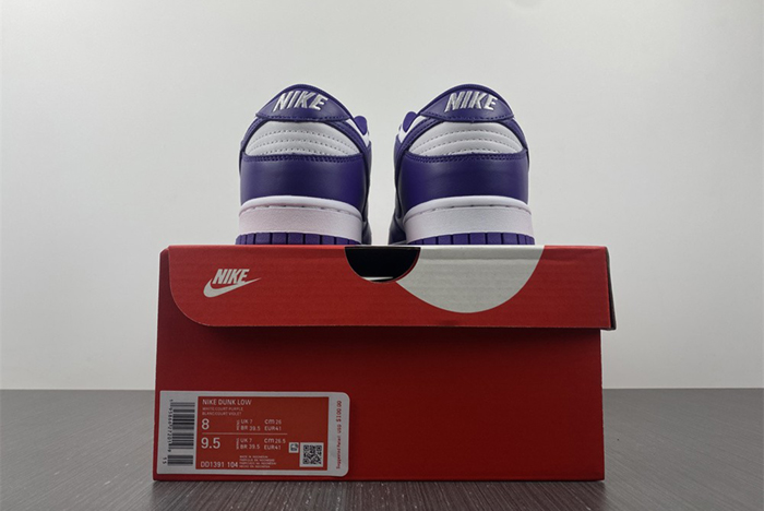 Nike Dunk Low “Court Purple”  DD1391-104