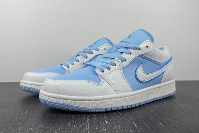 Jordan 1 Low SE Reverse Ice Blue  DV1299-104
