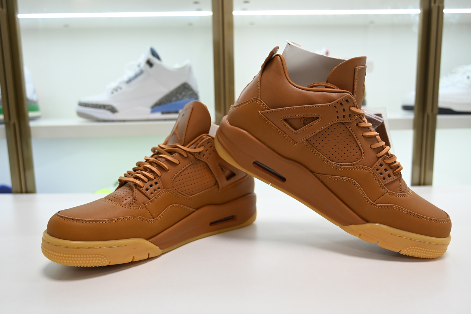 Jordan 4 Retro Ginger Wheat Men