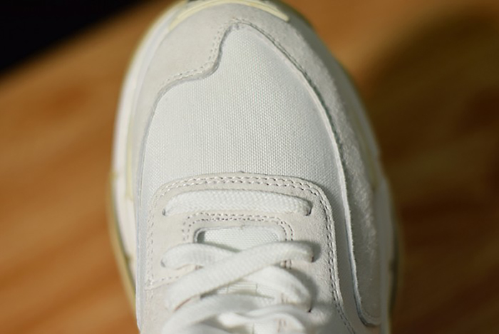 Balenciaga Triple S White Suede  500597 W0971 9000