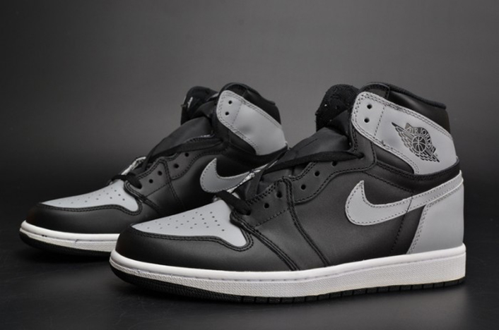 AIR JORDAN 1 RETRO HIGH OG "SHADOW" black mens 555088-014
