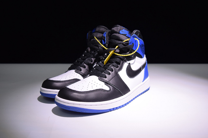 Air Jordan 1 Retro Fragment black/sport royal-white mens 716371-040