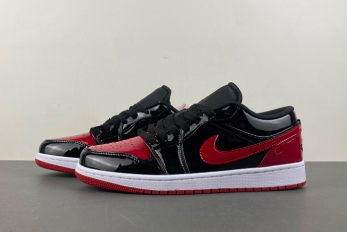 Air Jordan 1 Low patent red  553558-063