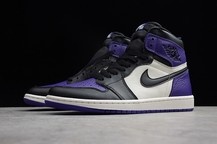 Air Jordan 1 Retro "court Purple" - Air Jordan - 555088 501