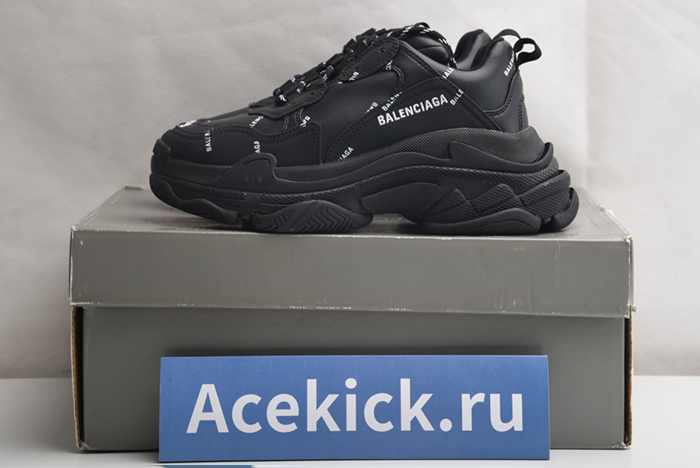 Balenciaga Triple S Black Sneaker 524039-W06E2-2020