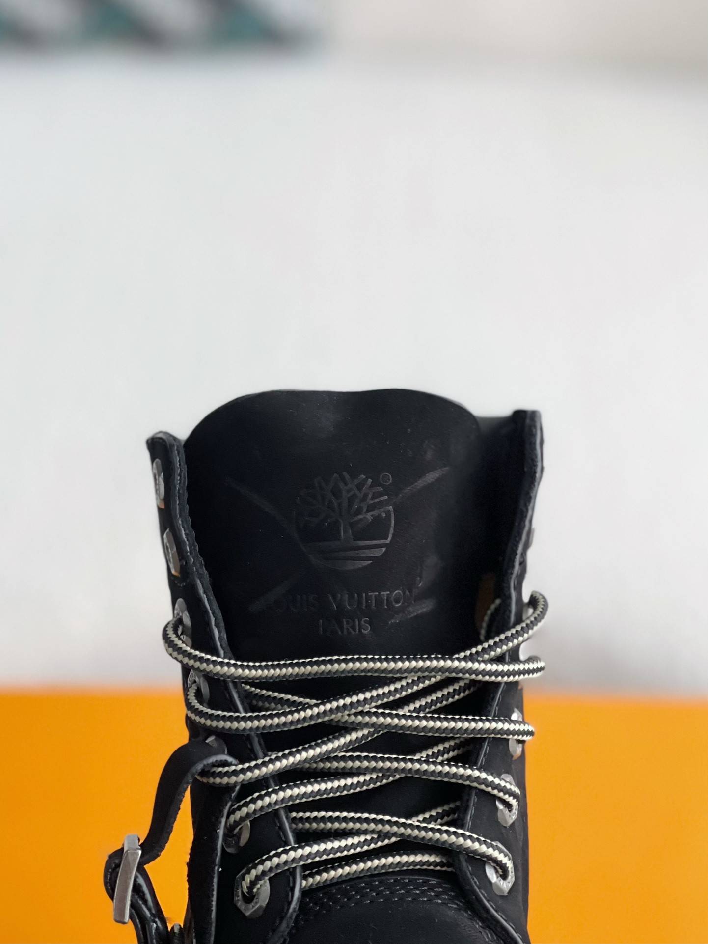 L*V & timberland Black boots/Martin boots/boots