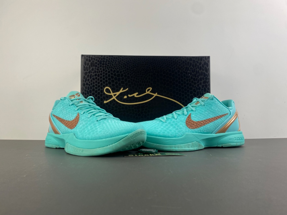 Jalen Brunson x Nike Kobe 6 Protro “Statue of Liberty”  IQ5774-300
